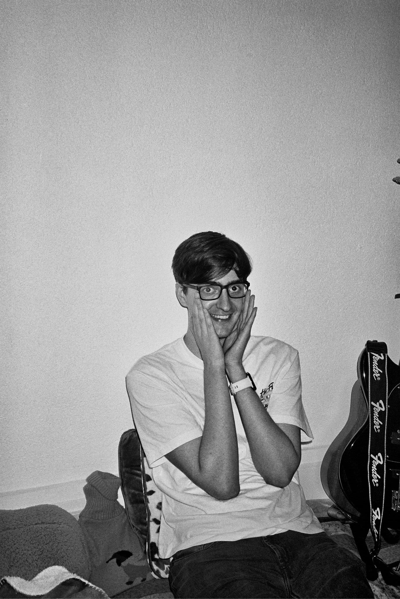 Black and white portrait of Thomas Greenwood